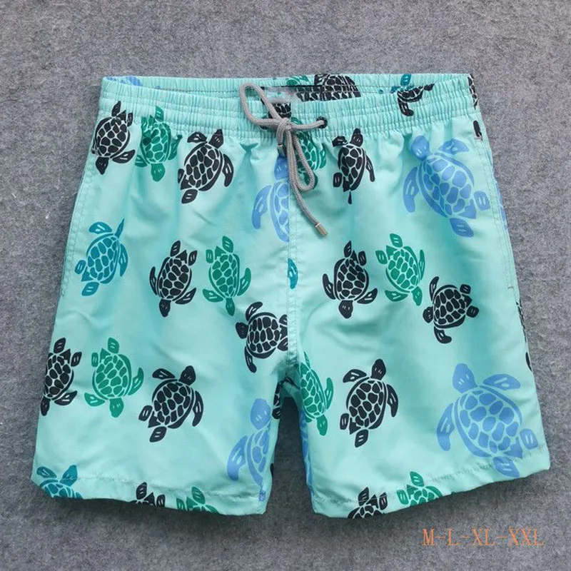 High Quality Men Floral Board Shorts Flowers Printed Swimwear Vintage Retro Daisy Beach Surfing VIlebreQUINS Mesh Swim Trunks