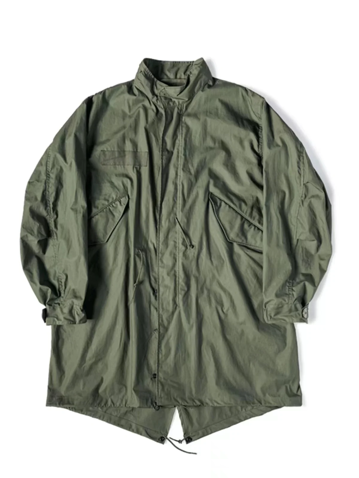 Rugged Bronson M-65 Fishtail Parka Shell Outdoor Water-Resistant Long Jacket Men 5