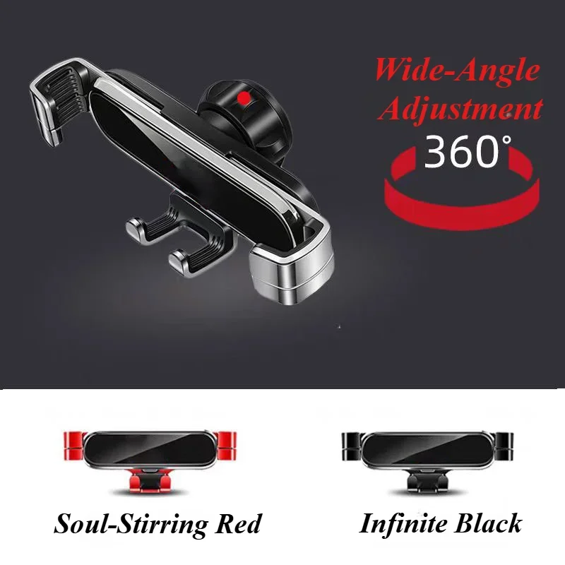 For-Mazda CX-5 Car Mobile Phone Holder Air Outlet Gravity Car Mount Auto Styling Bracket GPS Stand Support Accessories