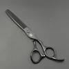 HT9153 Stainless Steel 6" in Hair Cutting Scissors Set Pet Hair Salons Barber teeth Shears Kit Hairdresser Grooming Snip Clipper 4
