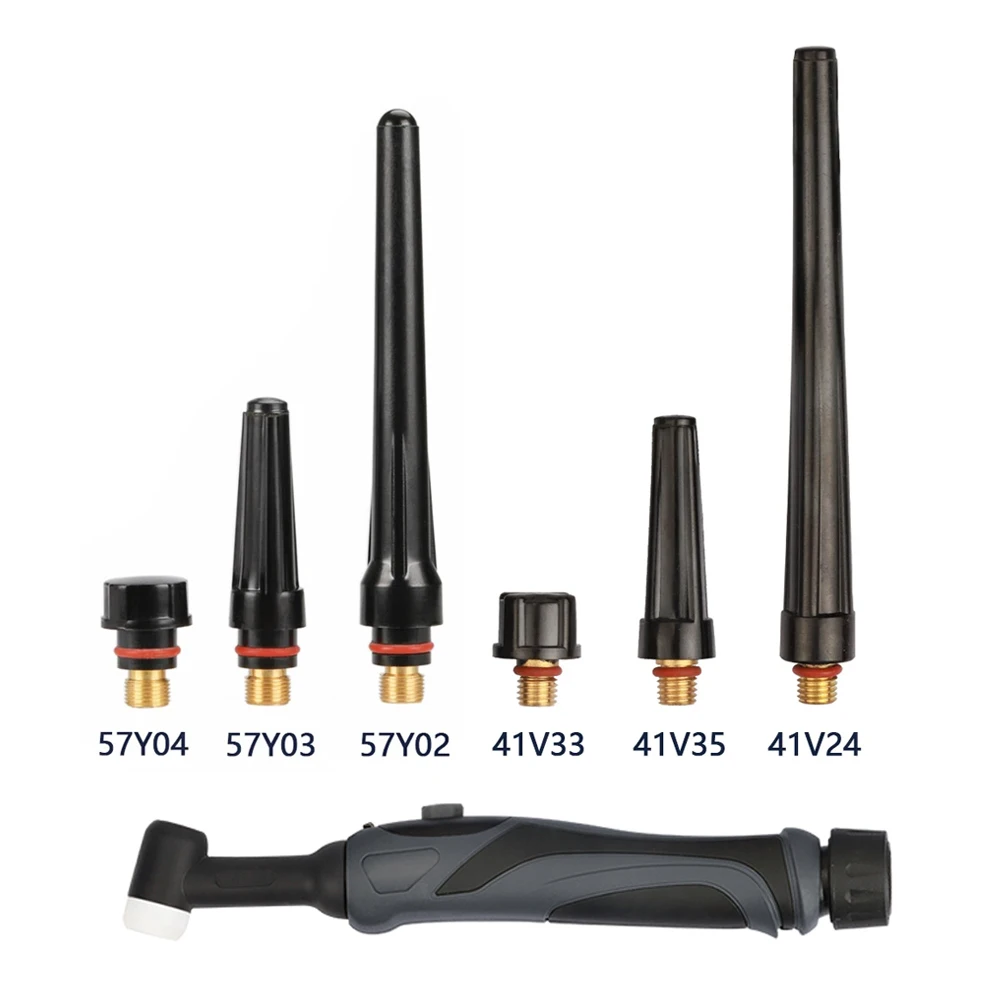 Enhanced TIG Welding Torch Accessory Back Cap Set - Long, Medium, Short