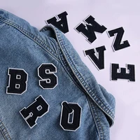 Navy Blue Alphabet Iron-On Letter Patch – Embroidered DIY Applique for Clothing, Bags, Name Badges & Sewing Accessories - Image 5
