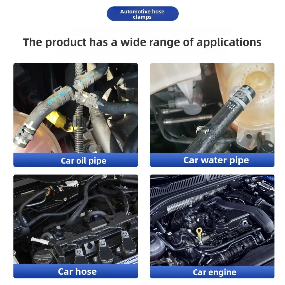 Wire Long Reach Hose Clamp Pliers Set Fuel Oil Water Hose Auto Tools Clamp Pliers Fuel Oil & Water Hoses