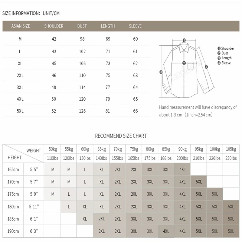 2021 New Camisas Stretch Anti-Wrinkle Cotton Men's  Shirts Long Sleeve Dress Shirts For Men Slim  Social Business Blouse Shirt