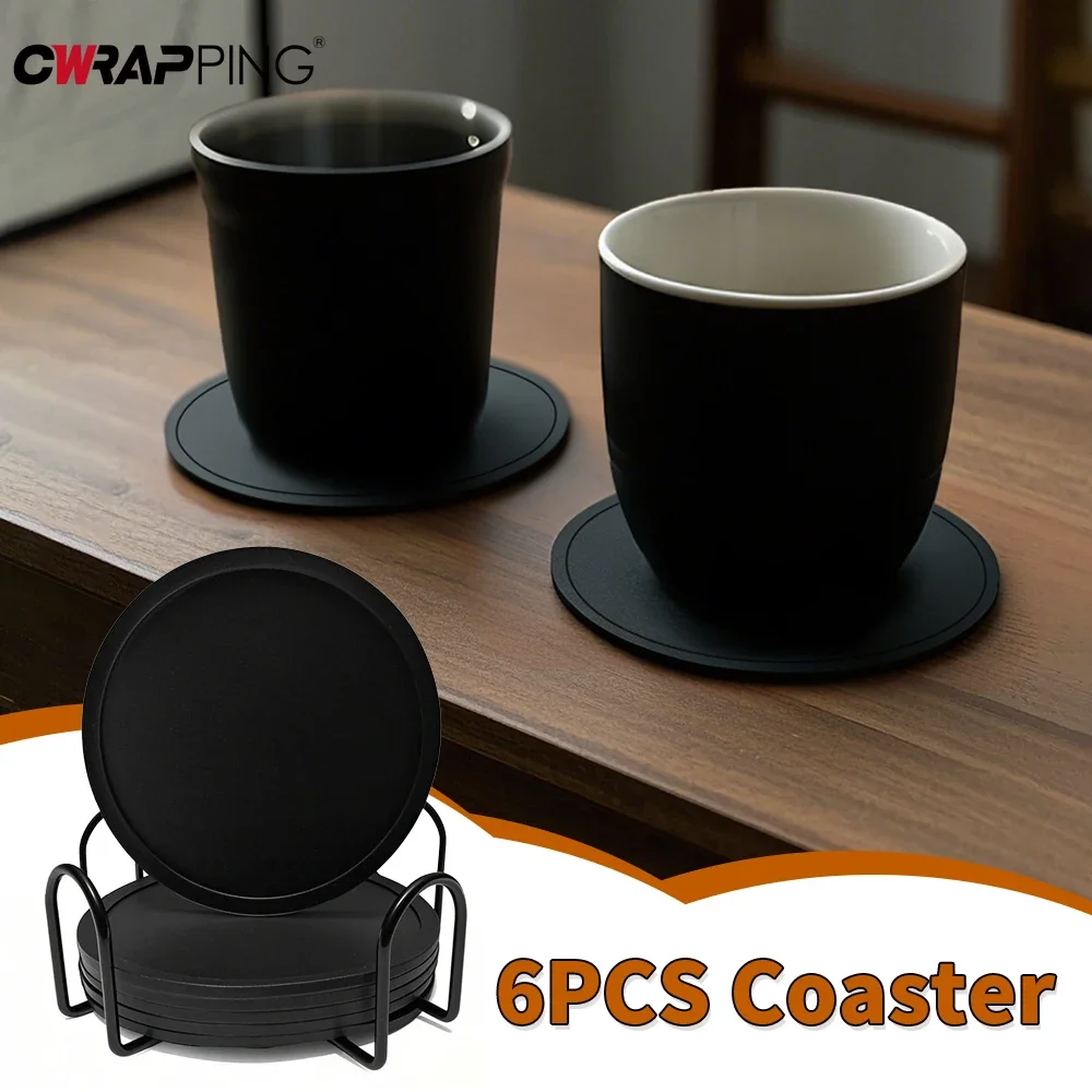 6/12Pcs 자동차 컵 홀더 홈 유니버설 미끄럼 방지 컵 홀더 코스터 실리콘 자동 컵 패드 홈 자동차 액세서리 인테리어