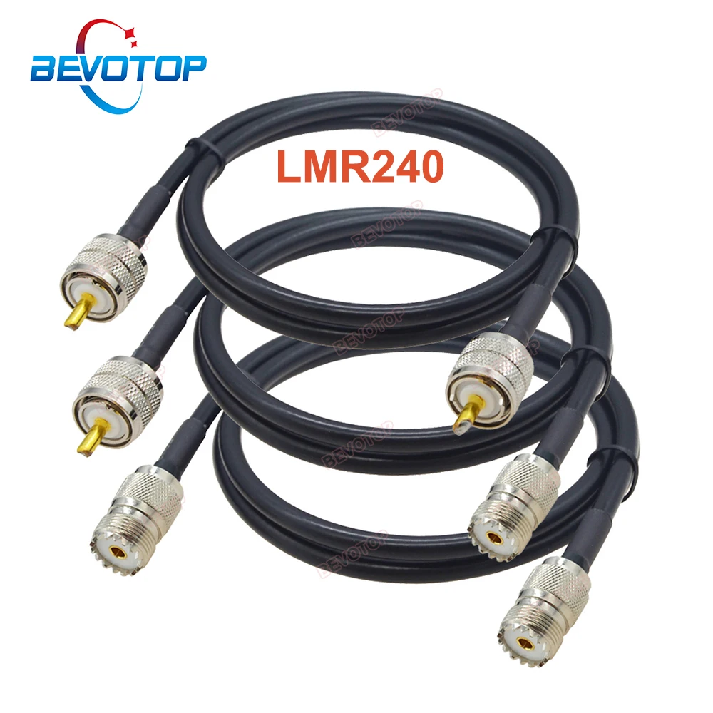 Hf Relais UHF Männlichen PL-259 PL259 Stecker Auf UHF Weibli... – Vicedeal Times Koaxkabel Set USA