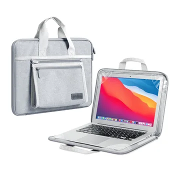 Borsa per Laptop 13 13.3 14 15 custodia per Notebook da 15.6 pollici custodia per Laptop custodia impermeabile antiurto per Macbook Air Pro School