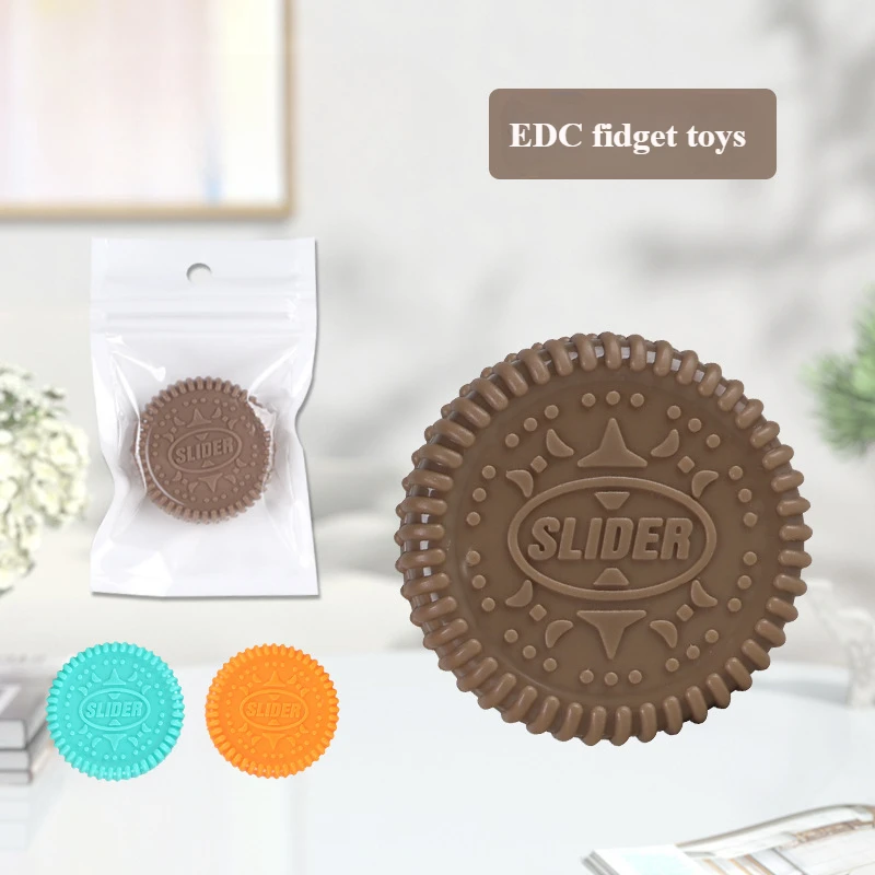EDC Push Slider Fidget Anti Stress Toys Finger Spinner Poker Relieve Anxiety Toy Portable Pop Magnetic Slider Games fidget toy sensory fidget toy anti stress toy