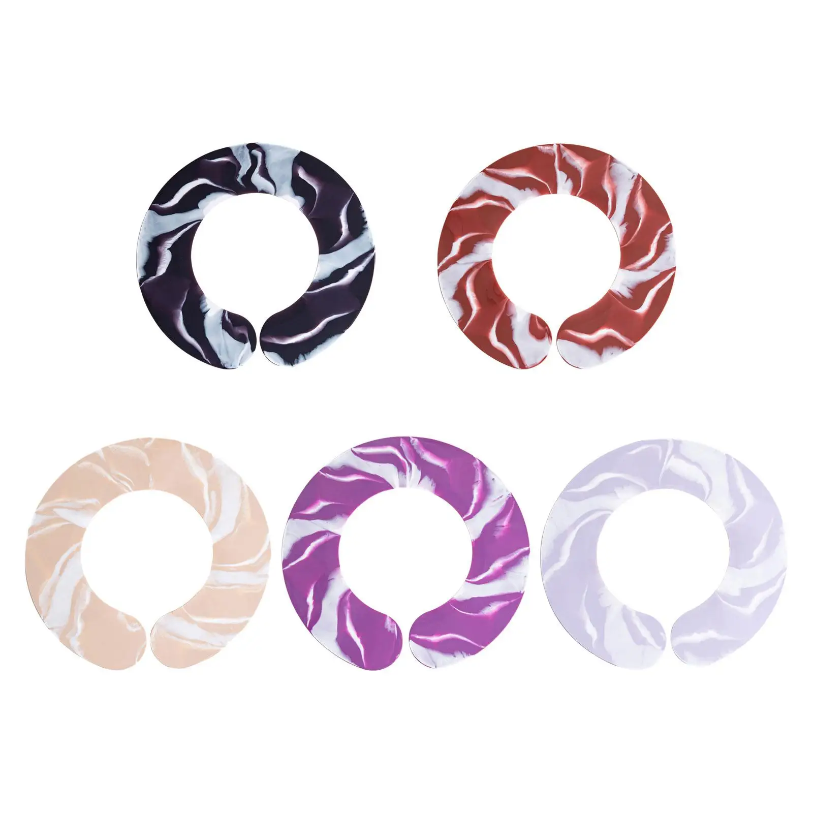 

Мягкая женская накидка для защиты шеи, накидка для стрижки волос, окрашивание волос, воротник для укладки волос, шампунь для окрашивания волос, Шейная Перманентная Накладка для стрижки волос