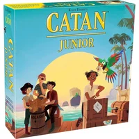 Catan Studios Catan Junior/Family edition Board Game Adventure for Children adults and Family 2-4 people party card games 1