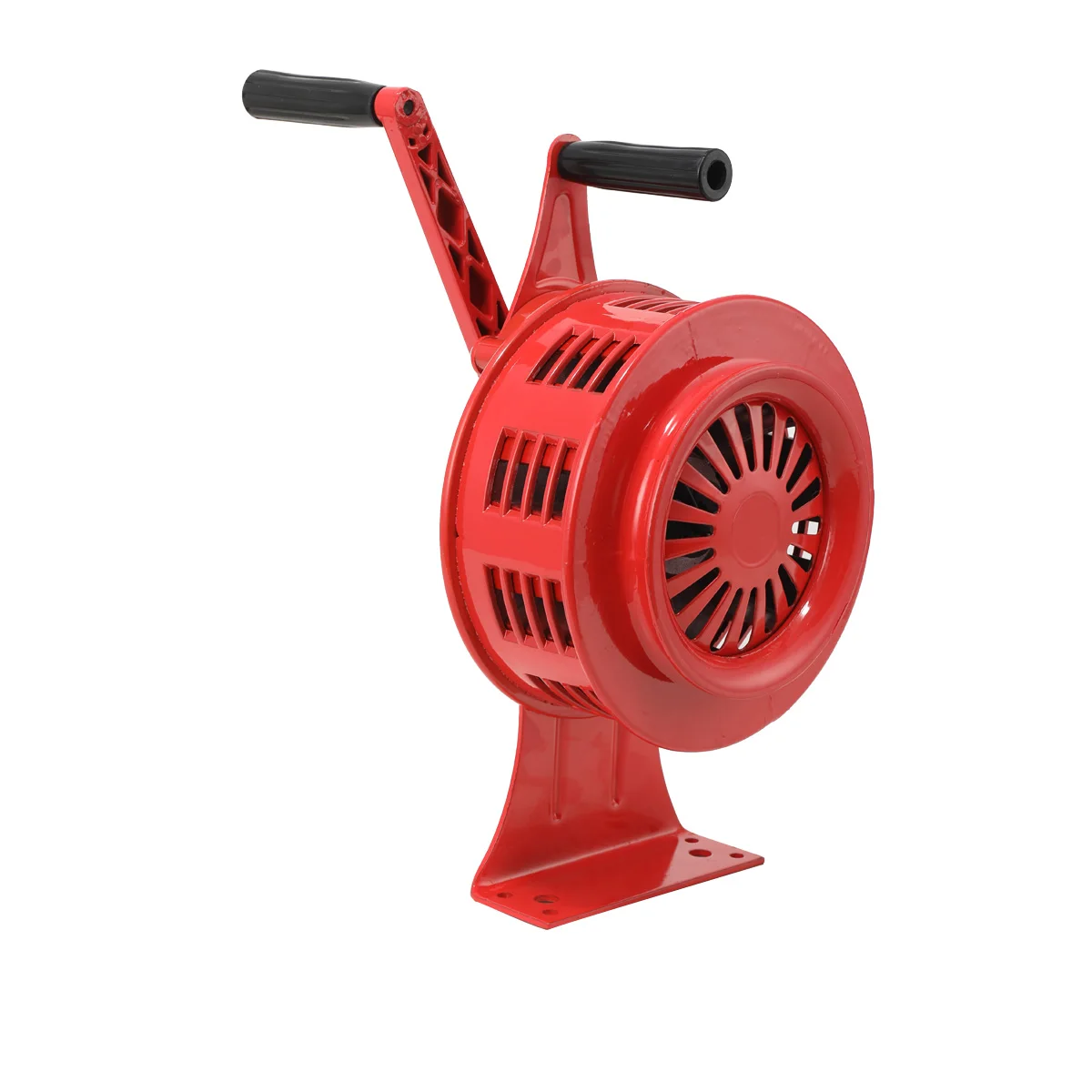 Air Raid Alarm Air Raid Siren Hand Crank Siren Aluminium Alloy 120dB Alarm Air Raid Tornado Siren Horns Alarm for Emergency