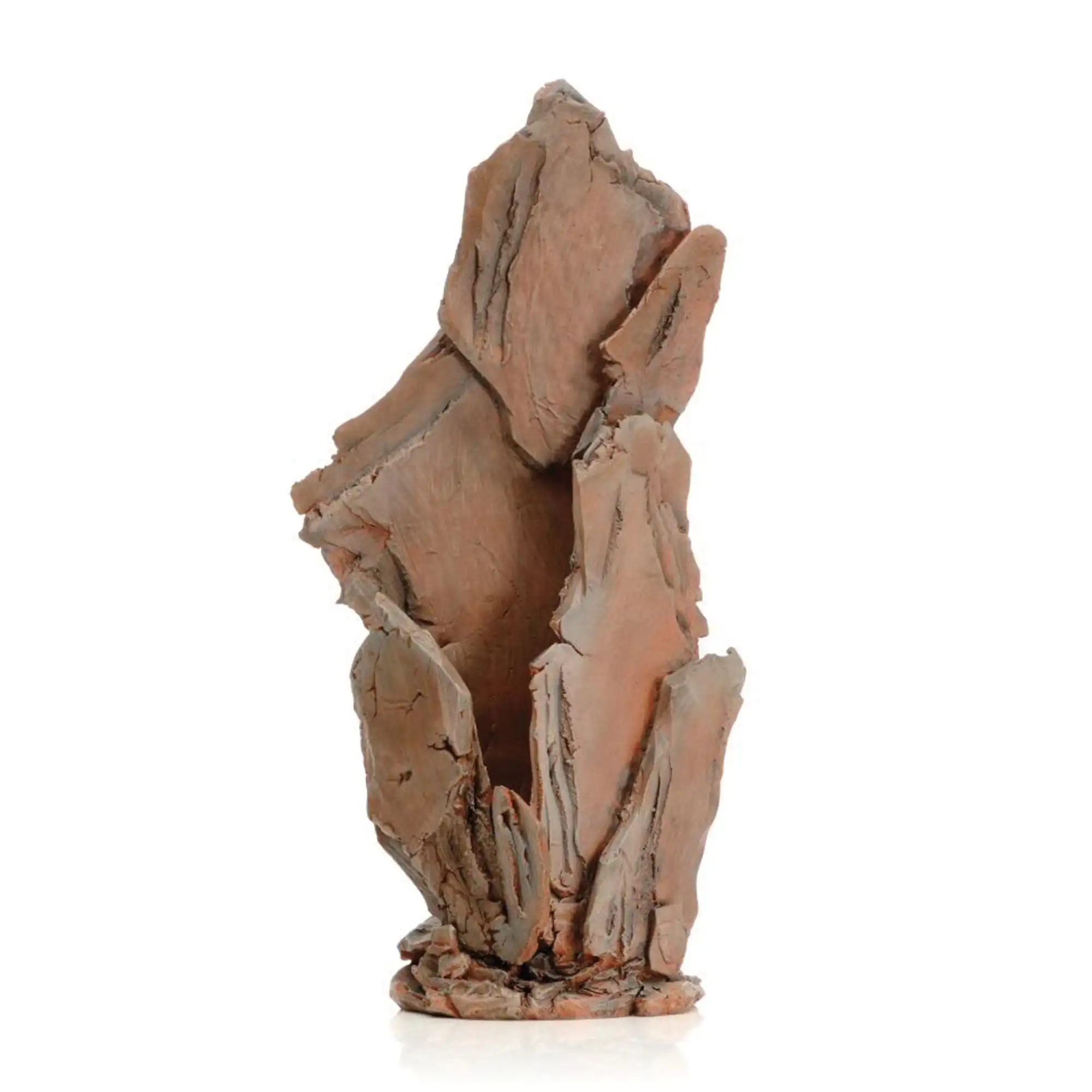 

Slate Stack Sculpture Aquarium Ornament, Large, Red