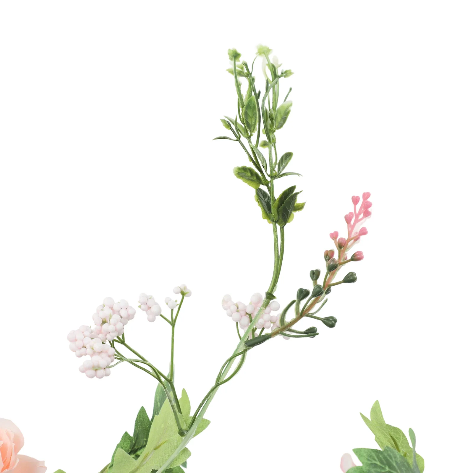 Dekorative Blumen, künstliche künstliche Blumen, Girlande, Blumengirlande für Tür, Hochzeit, Party, Wand, Heimdekoration – Detail 10