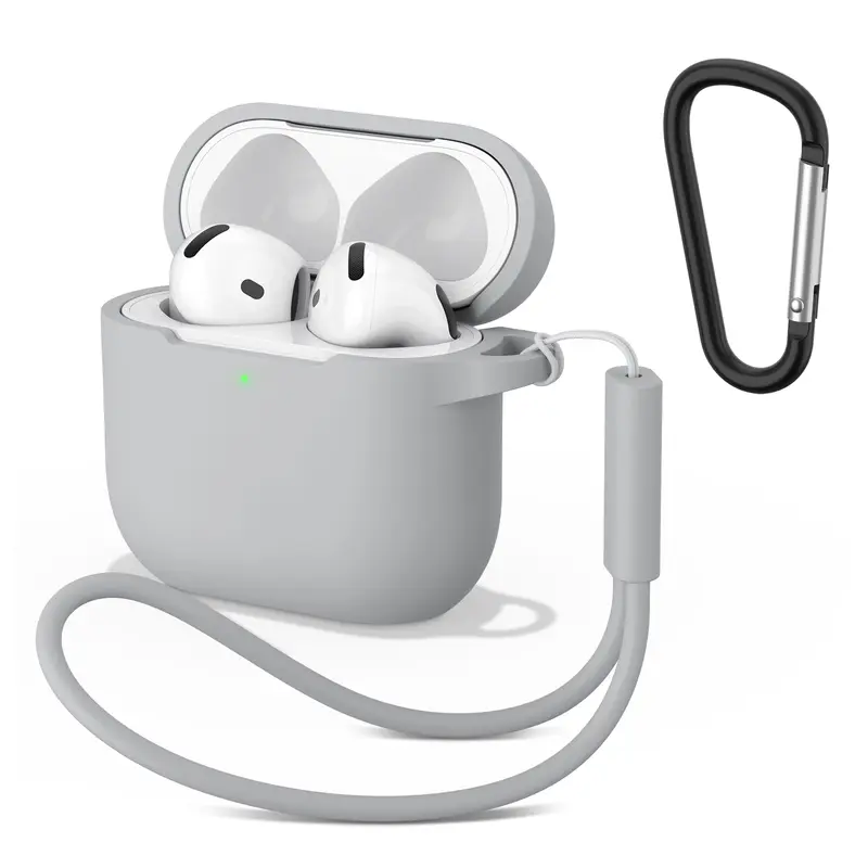 Silicone Cases For Apple Airpods 4 Earphones Accessories Wireless Bluetooth Headset Cover For Apple Air Pods 4 Protective Case - Image 17