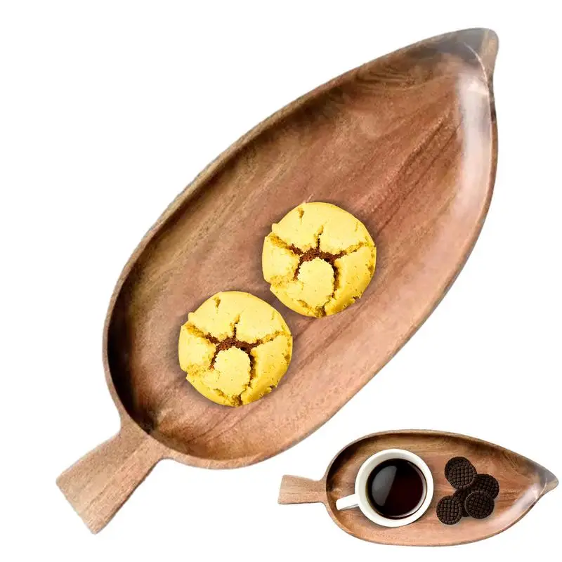 

Snacks Serving Tray Large Capacity Snacks Containing Platters Wooden Trays Cheese And Sushi Boards For Home Hotel Afternoon Tea