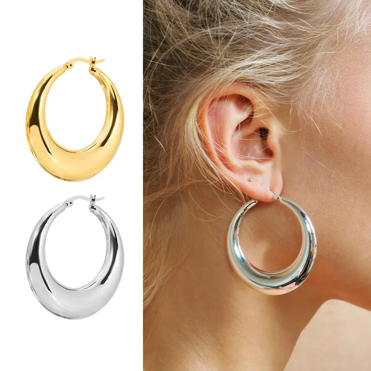 Vhernier Women's Calla Titanium & 18k Rose Gold Hoop Earrings In Rose Gold  Titanium | ModeSens