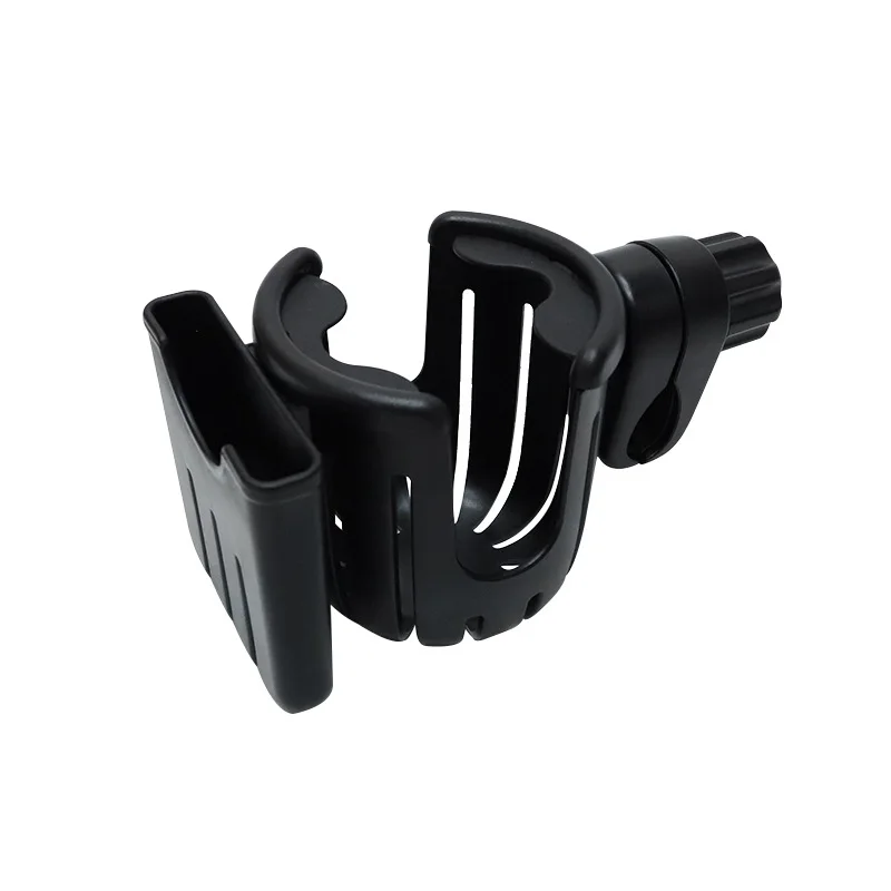 2 in 1 Baby Stroller Cup Holder For Bicycle Motorcycle Scooter ABS Material 360&deg; Rotation Adjustable Phone Mount Coffee Holder stroller accessories,pram cup holders,stroller cup holder
