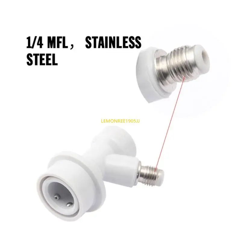 62CE Efficient Ball Lock Kegs Fittings Corny Kegs Parts Accessories Corrosions Resistant Parts Craft Beer Kegging Tool
