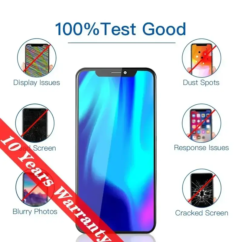 PINZHENG High Quality Display INCELL LCD OLED OEM AMOLED For iPhone XS MAX X XR 11 12 13 MINI PRO PROMAX Screen Replacement - Image 5