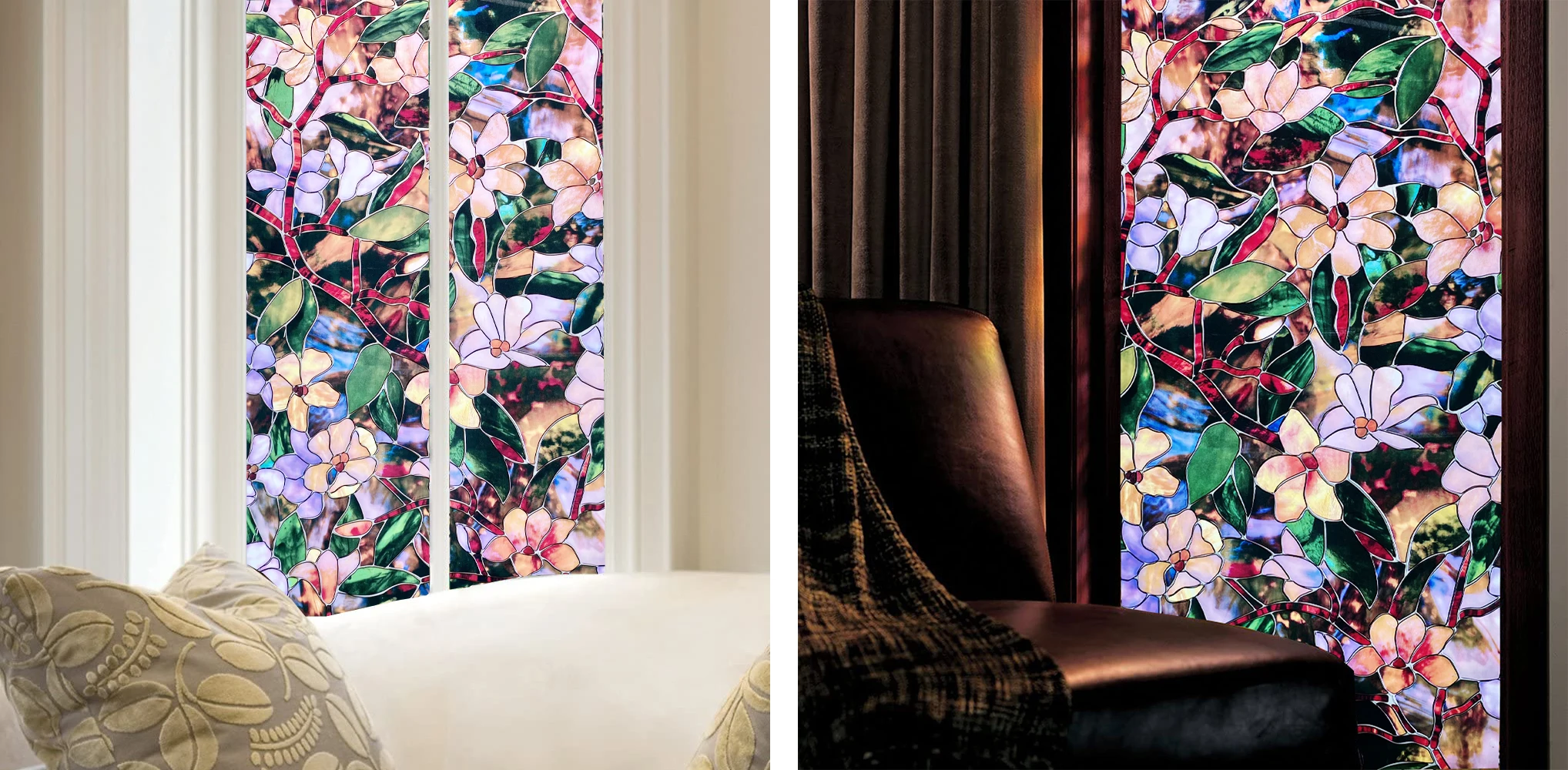 Film De Confidentialité Givré Pour Fenêtre - Non Adhésif 3D