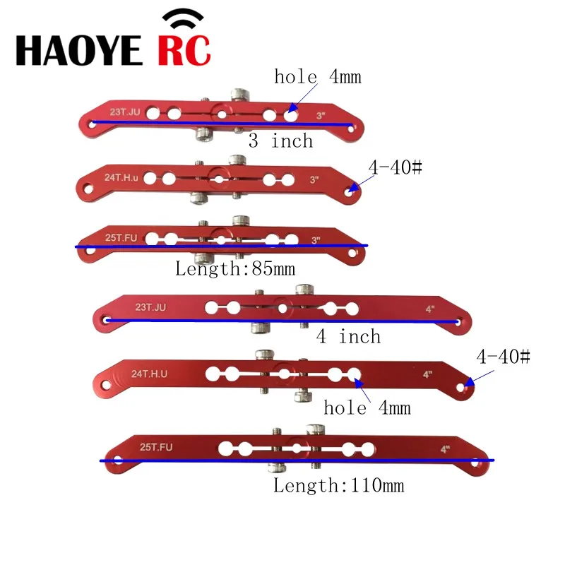 Haoye ̱ ý JR Hitec Futaba CNC ˷̴ ձ  ȥ  , RC   ǰ, 23T, 24T, 25T, 3-4 ġ