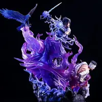⁦مجسم شخصية "أوتشيها ساسكي" من أنمي ناروتو (الإصدار الأول بإنتاج بانداي) | First Edition Naruto "Uchiha Sasuke" Anime Figure⁩ - الصورة ⁦6⁩