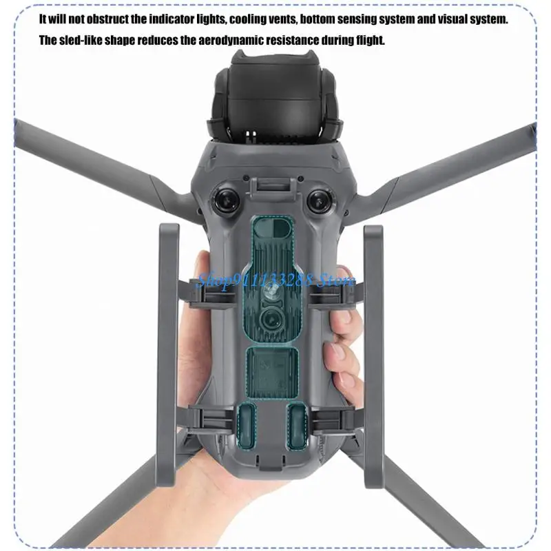 Train d'atterrissage ABS pour DJI 4Pro - Protection renforcée