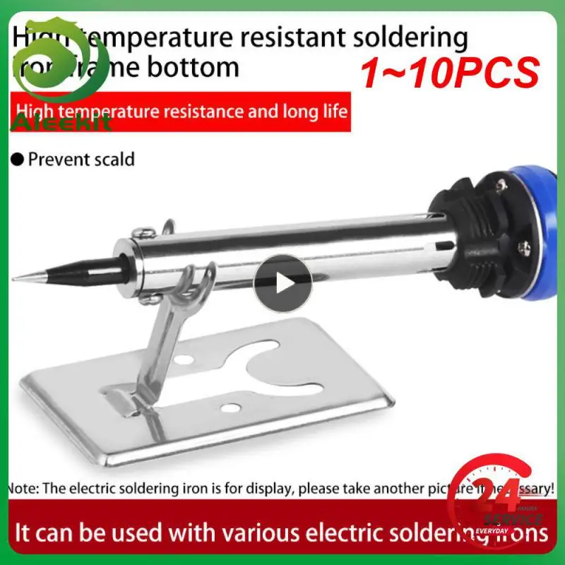 

1~10PCS 220V/110V EU/US Adjustable Temperature Electric Soldering Iron Solder Tin Welding Solder Heating Nib Repair Tool