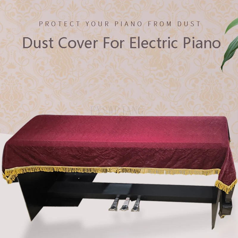Electric Piano Dust Cover Electronic Piano Cover Home 88 Key 61 Key Towel Store Universal Cloth