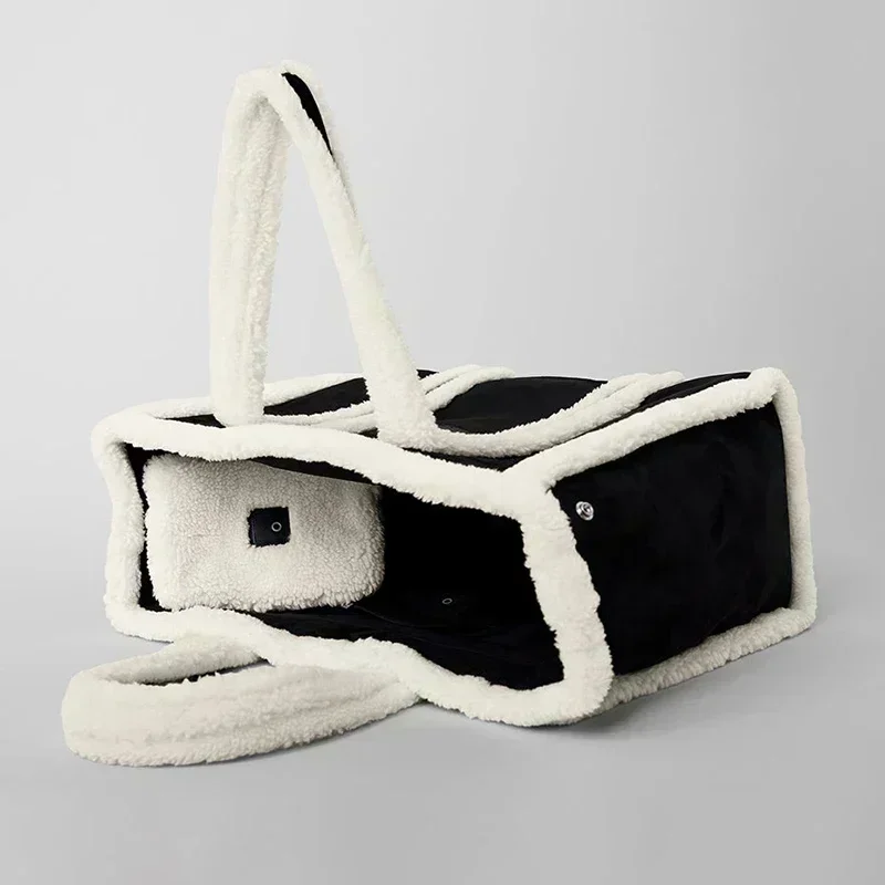 حقيبة كتف Motion Tote يومية ذات سعة كبيرة من القطي...