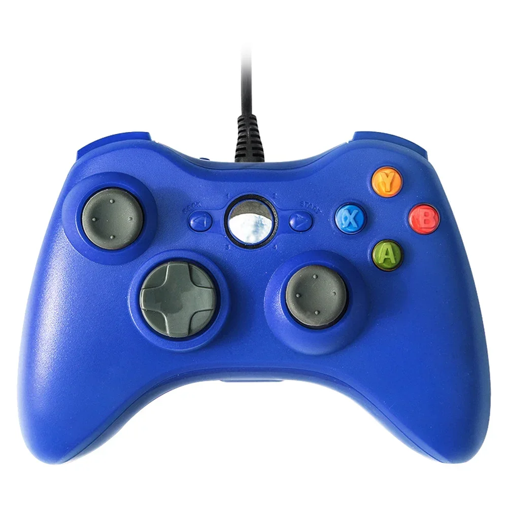 Xbox 360用ワイヤレス/有線コントローラー、デュアルバイブレーションターボ搭載、Xbox 360/360 SlimおよびPC Windows対応