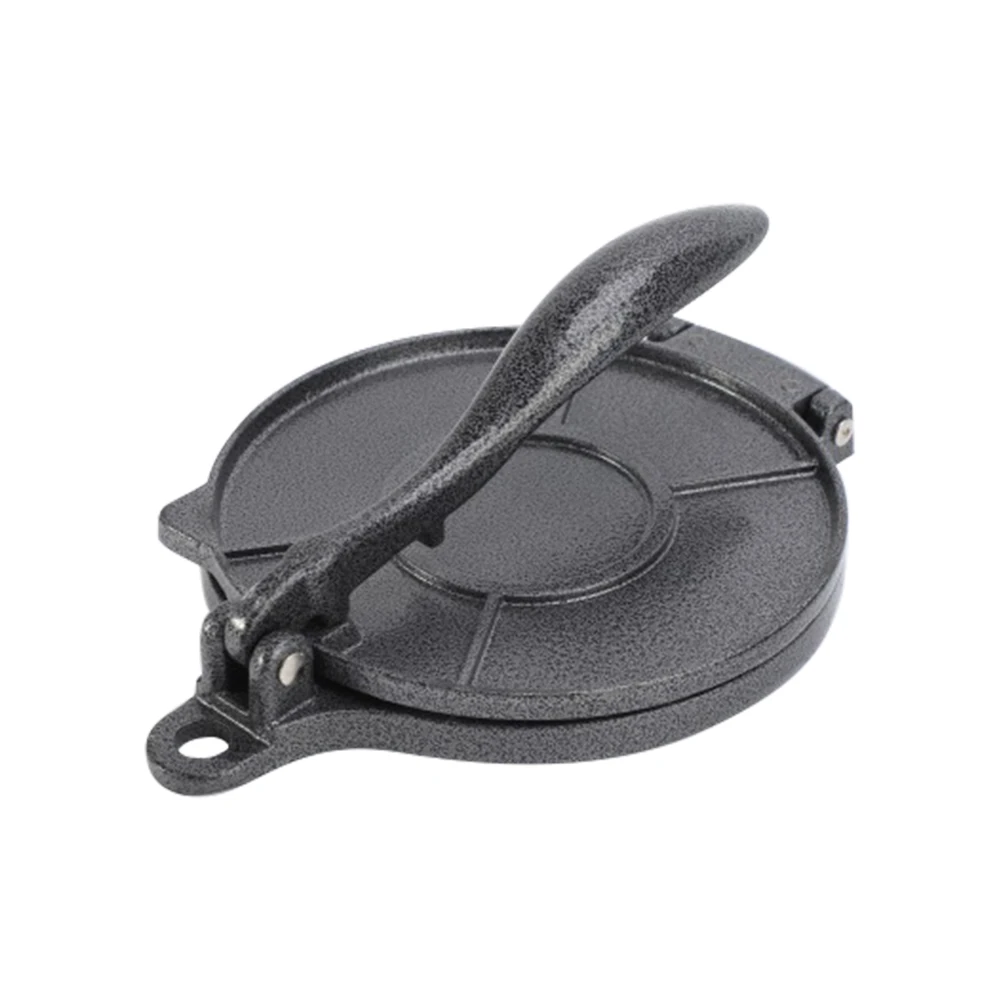 Pastry Press DIY Manual Maker Pan Aluminium Alloy Corn Tortillas Pressing Tools Long Handle Anti-rust for Home Kitchen Cooking