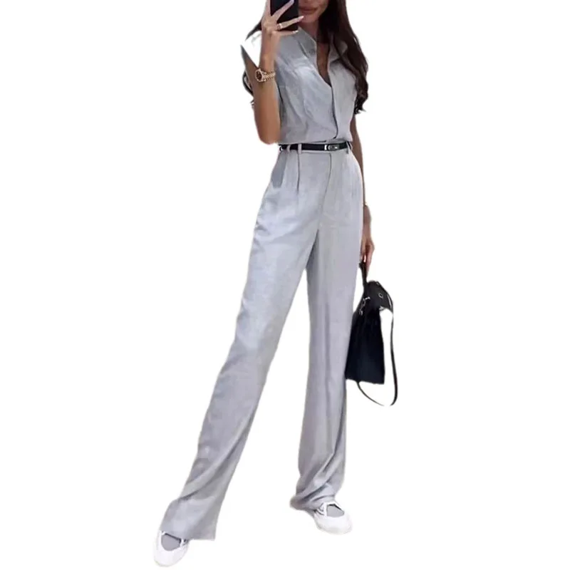 Sleeveless top and pants set loose top and pants casual two-piece set, new summer fashion