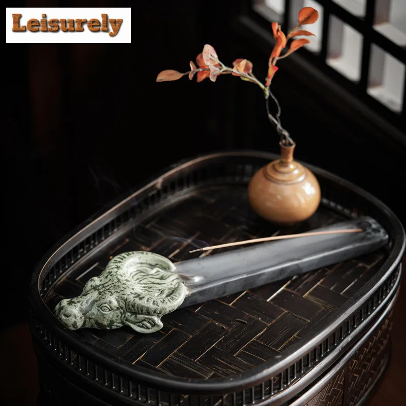 Ox Head Incense Holder Incense Waterfall Incense Burners Aromatherapy Smell Distributor Censer Tea Services Supplies Ornaments