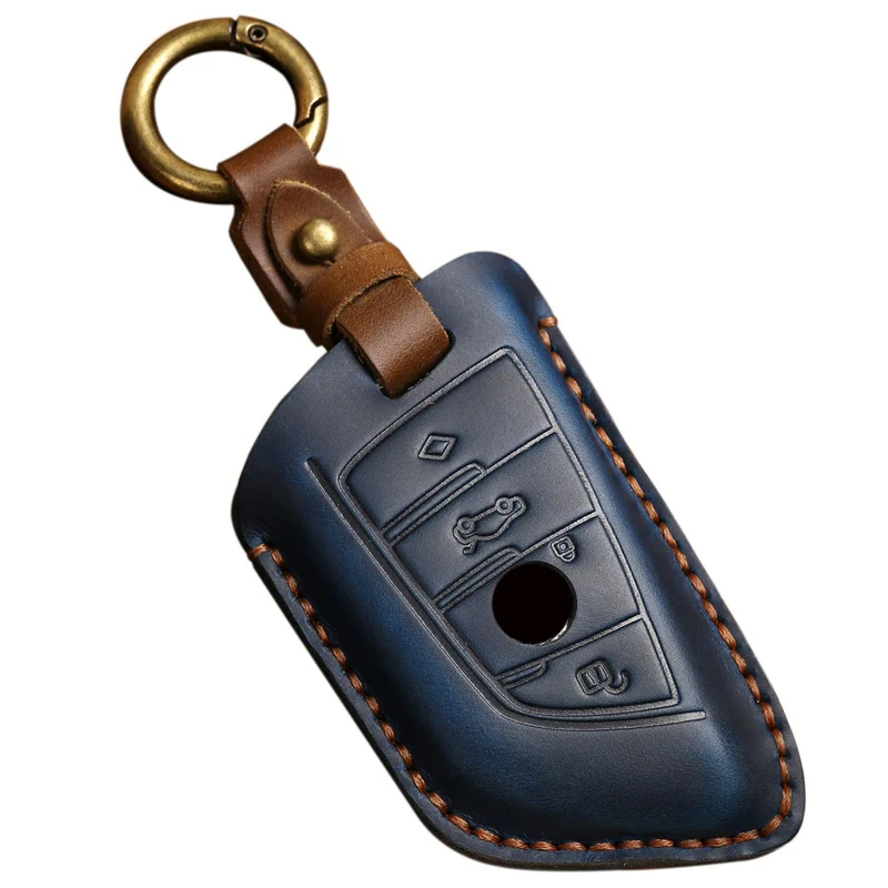 Car Key Case Cover Key Bag For Bmw F20 G20 G30 X1 X3 X4 X5 G05 X6 Accessories Car-Styling Holder Shell Keychain Protection
