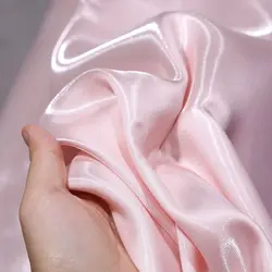 Reflective Liquid Water Light Fabric for Fashion and DIY Sewing - Pink Blue (13 Korean pink)