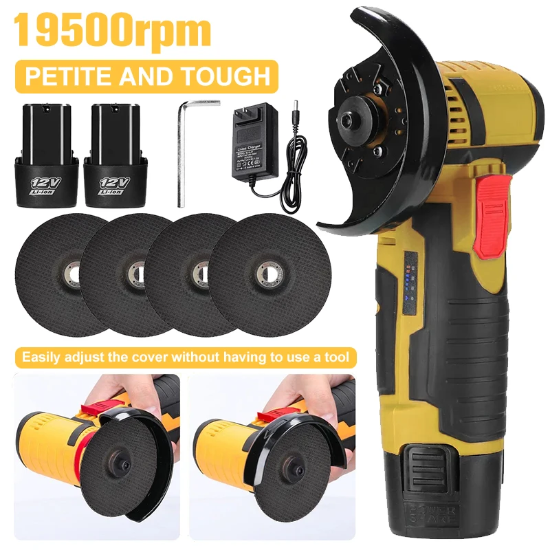 12V angle grinder