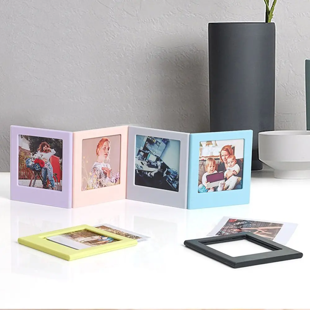 Fotografia Instant Camera Photo Frame Card Stamp Magnete Frigo Per Fujifilm Instax Square Sq1 Sq6 Sq10 Sq20