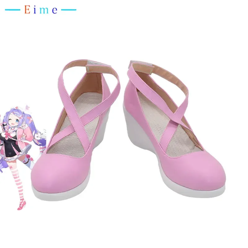 

Asagao Hanae Cosplay Shoes Game Blue Archive Cosplay Prop PU Leather Shoes Halloween Carnival Boots Custom Made