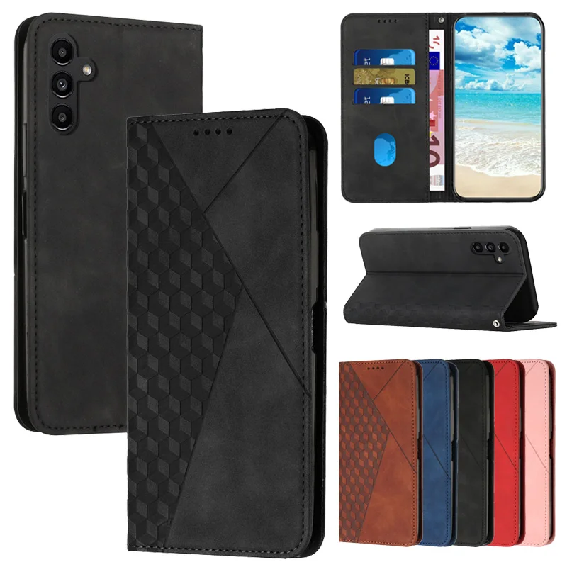 Phone Case Magnetic Flip Stand for Samsung Galaxy M35 5G M35 M55 M15 5G