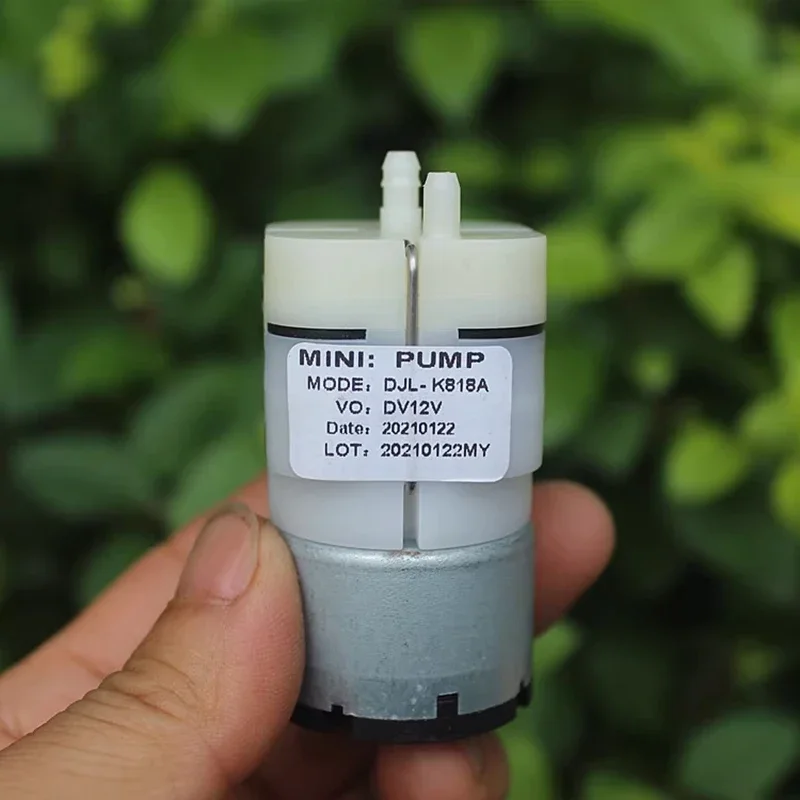 DC 12V 미니 32mm RK-520TB 모터 에어 펌프 마이크로 산소 압력 펌프 DIY 인플레이터 수족관 어항