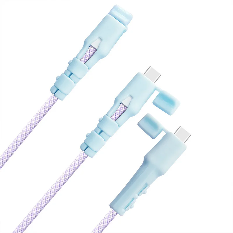 Versatile Anti-Break Charging Cable Organizer - 10 Pack