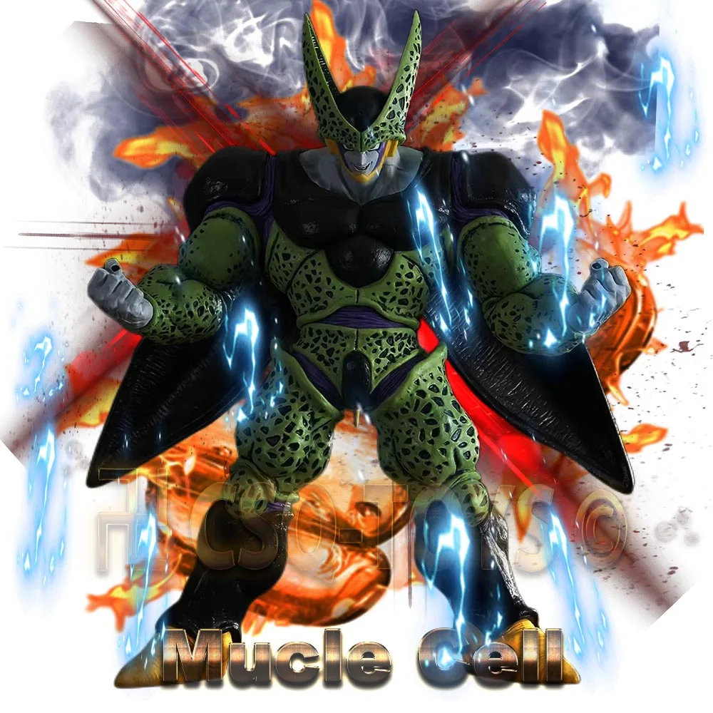 

Dragon Ball Anime Cell Figure Full Power Muscle Cell Figuring 30CM PVC Action Figures Collection Model Toys For Children Gifts