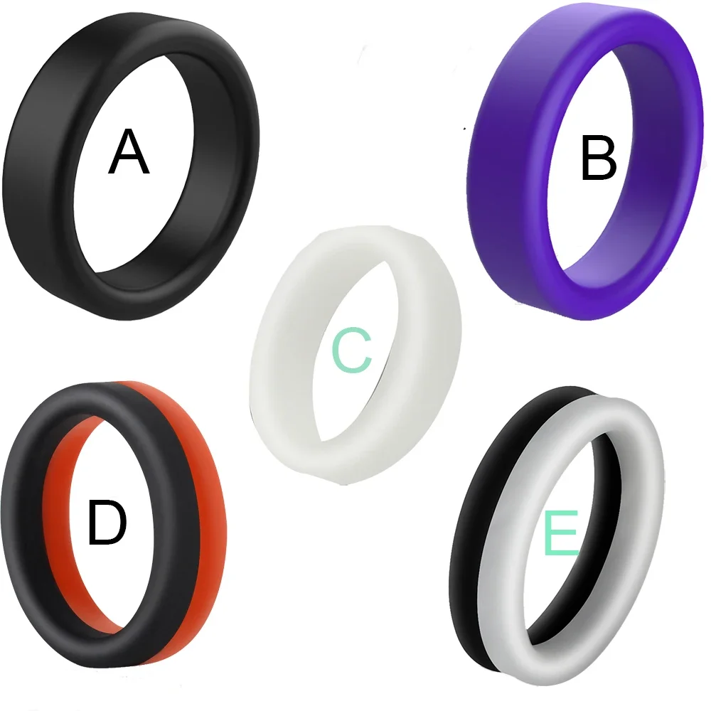 Silicone Penis Ring Penis Ring Silicone Penis Rings Male Lock Essence Chastity Device Cock Ring Delay Ejaculation For Male Couple Masturbator Adult Sex