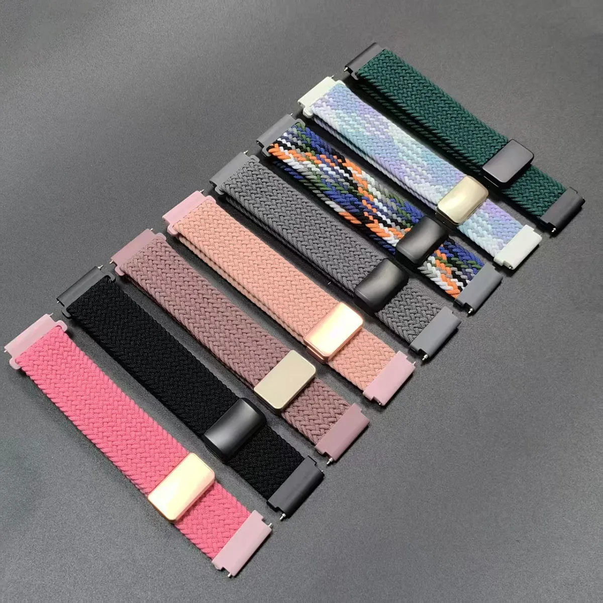 Magnetic Nylon Strap Wristband, 20/22mm Bracelet