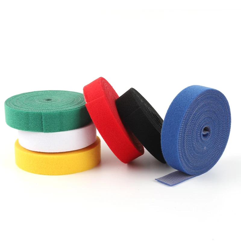 Cable Ties 5M Color Power Wire Loop Free Cut Nylon Reusable Storage Management Straps