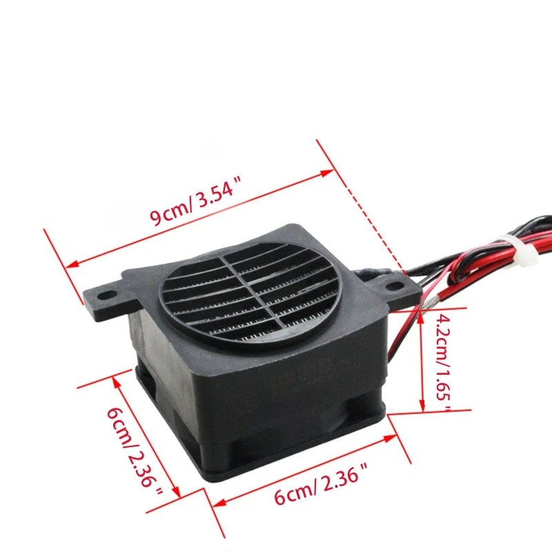 pequeno espaco ventilador aquecedor termostatica ptc elemento 05