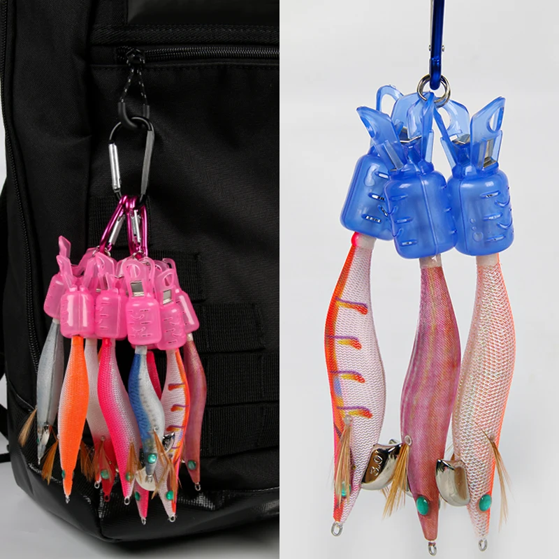 Fishing Hook 9pcs Squid Jig Hook Cover Safety Caps Umbrella Accessories