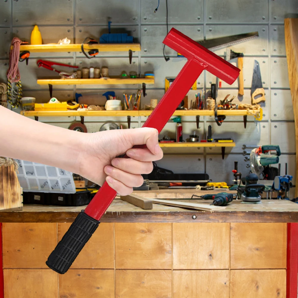 Door Hinge Adjustment Tool with Rubber Handle Hinge Bender Wrench Hinge Knuckle Bender  for .134 Gauge Commercial Door