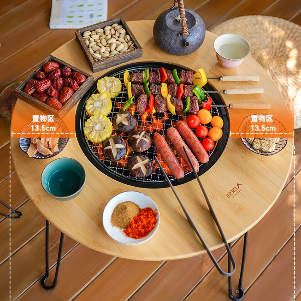 

Barbecue Grill Tea Making Charcoal Fire Household Indoor Tools Kitchen Camping Cookware Bbq Cocina Tools Cozinha Kitchen Home